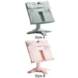 Maxbell Book Stand Bookshelf Hands Free Books Holder for Kitchen Sheet Music Textbook Green
