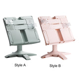 Maxbell Book Stand Bookshelf Hands Free Books Holder for Kitchen Sheet Music Textbook Green