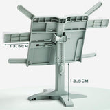 Maxbell Book Stand Bookshelf Hands Free Books Holder for Kitchen Sheet Music Textbook Green