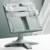 Maxbell Book Stand Bookshelf Hands Free Books Holder for Kitchen Sheet Music Textbook Green