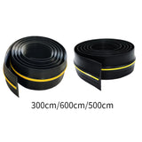 Maxbell Garage Door Threshold Seal Strip DIY Windproof Weatherstrip Garage Door Seal 300cm Double Nonslip