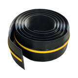 Maxbell Garage Door Threshold Seal Strip DIY Windproof Weatherstrip Garage Door Seal 300cm Double Nonslip