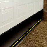 Maxbell Garage Door Threshold Seal Strip DIY Windproof Weatherstrip Garage Door Seal 600cm Double Nonslip