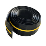 Maxbell Garage Door Threshold Seal Strip DIY Windproof Weatherstrip Garage Door Seal 600cm Double Nonslip
