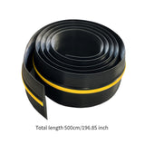 Maxbell Garage Door Threshold Seal Strip DIY Windproof Weatherstrip Garage Door Seal 500cm Double Nonslip