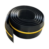 Maxbell Garage Door Threshold Seal Strip DIY Windproof Weatherstrip Garage Door Seal 500cm Double Nonslip
