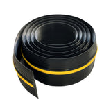 Maxbell Garage Door Threshold Seal Strip DIY Windproof Weatherstrip Garage Door Seal 500cm Double Nonslip