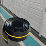 Maxbell Garage Door Threshold Seal Strip DIY Windproof Weatherstrip Garage Door Seal 500cm Double Nonslip
