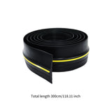 Maxbell Garage Door Threshold Seal Strip DIY Windproof Weatherstrip Garage Door Seal 300cm Single Nonslip