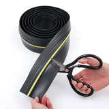 Maxbell Garage Door Threshold Seal Strip DIY Windproof Weatherstrip Garage Door Seal 300cm Single Nonslip