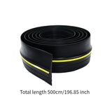 Maxbell Garage Door Threshold Seal Strip DIY Windproof Weatherstrip Garage Door Seal 500cm Single Nonslip
