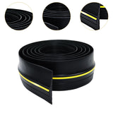 Maxbell Garage Door Threshold Seal Strip DIY Windproof Weatherstrip Garage Door Seal 500cm Single Nonslip