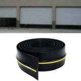 Maxbell Garage Door Threshold Seal Strip DIY Windproof Weatherstrip Garage Door Seal 500cm Single Nonslip