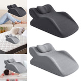 Maxbell Knee Pillow Lightweight Leisure Knee Support Cushion for Home Office Reading Dark Grey