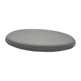 Maxbell Round Seat Pad with Zipper Floor Pouf Mat for Tea Ceremony Bedroom Household Gray