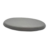 Maxbell Round Seat Pad with Zipper Floor Pouf Mat for Tea Ceremony Bedroom Household Gray