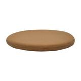 Maxbell Round Seat Pad with Zipper Floor Pouf Mat for Tea Ceremony Bedroom Household Brown
