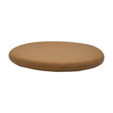 Maxbell Round Seat Pad with Zipper Floor Pouf Mat for Tea Ceremony Bedroom Household Brown