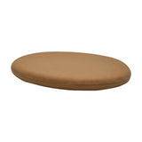 Maxbell Round Seat Pad with Zipper Floor Pouf Mat for Tea Ceremony Bedroom Household Brown