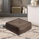 Maxbell Floor Cushion Multifunction Chair Seat Pad for Yoga Tea Ceremony Dining Room Brown