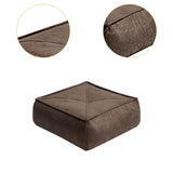 Maxbell Floor Cushion Multifunction Chair Seat Pad for Yoga Tea Ceremony Dining Room Brown