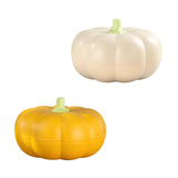 Maxbell Divided Serving Tray Pumpkin Snack Holder Serving Bowl for Dried Fruits Nuts Orange