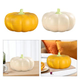 Maxbell Divided Serving Tray Pumpkin Snack Holder Serving Bowl for Dried Fruits Nuts Orange