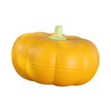Maxbell Divided Serving Tray Pumpkin Snack Holder Serving Bowl for Dried Fruits Nuts Orange