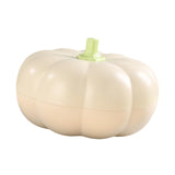 Maxbell Divided Serving Tray Pumpkin Snack Holder Serving Bowl for Dried Fruits Nuts Beige