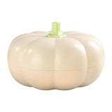 Maxbell Divided Serving Tray Pumpkin Snack Holder Serving Bowl for Dried Fruits Nuts Beige