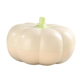 Maxbell Divided Serving Tray Pumpkin Snack Holder Serving Bowl for Dried Fruits Nuts Beige