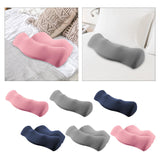 Maxbell Cervical Pillow for All Sleeping Positions Neck Pillow for Home Dad Sleepers Light Pink 46cmx17cm