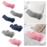 Maxbell Cervical Pillow for All Sleeping Positions Neck Pillow for Home Dad Sleepers Light Pink 46cmx17cm