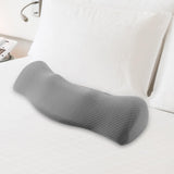 Maxbell Cervical Pillow for All Sleeping Positions Neck Pillow for Home Dad Sleepers Dark Gray 46cmx17cm