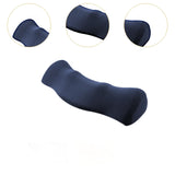 Maxbell Cervical Pillow for All Sleeping Positions Neck Pillow for Home Dad Sleepers Dark Blue 46cmx17cm