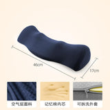 Maxbell Cervical Pillow for All Sleeping Positions Neck Pillow for Home Dad Sleepers Dark Blue 46cmx17cm