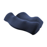 Maxbell Cervical Pillow for All Sleeping Positions Neck Pillow for Home Dad Sleepers Dark Blue 46cmx33cm