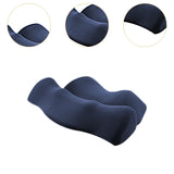 Maxbell Cervical Pillow for All Sleeping Positions Neck Pillow for Home Dad Sleepers Dark Blue 46cmx33cm