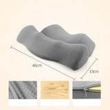 Maxbell Cervical Pillow for All Sleeping Positions Neck Pillow for Home Dad Sleepers Dark Gray 46cmx33cm