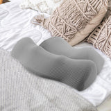 Maxbell Cervical Pillow for All Sleeping Positions Neck Pillow for Home Dad Sleepers Dark Gray 46cmx33cm