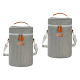 Maxbell 2Pcs Wine Cooler Bag 2 Bottle Portable Wine Carrier Tote Bag for Travel