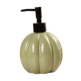 Maxbell Halloween Pumpkin Soap Dispenser Hand Lotion Bottle for Countertop Dorm Home Green and Black