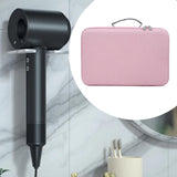 Maxbell Hair Dryer Travel Case Protective Hard Shell Handbag Hair Dryer Carrying Bag Pink