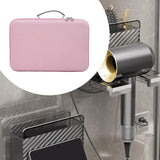 Maxbell Hair Dryer Travel Case Protective Hard Shell Handbag Hair Dryer Carrying Bag Pink