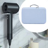 Maxbell Hair Dryer Travel Case Protective Hard Shell Handbag Hair Dryer Carrying Bag Blue