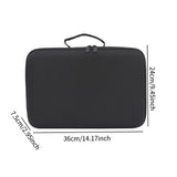 Maxbell Hair Dryer Travel Case Protective Hard Shell Handbag Hair Dryer Carrying Bag Black