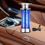 Maxbell Car Humidifier with Atmosphere Light Air Humidifier for Nursery Yoga Bedroom Blue