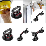 Maxbell Glass Suction Cup Glass Lifter Aluminum Alloy for Moving Glass Mirror Window Single Claw