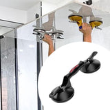 Maxbell Glass Suction Cup Glass Lifter Aluminum Alloy for Moving Glass Mirror Window Double Claw
