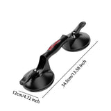 Maxbell Glass Suction Cup Glass Lifter Aluminum Alloy for Moving Glass Mirror Window Double Claw